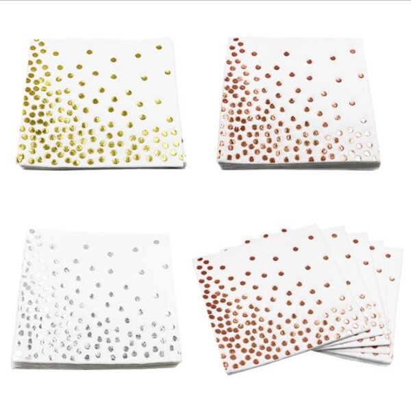 Paper Napkins Airlaid Pocket Dinner Napkin LinenTissue Paper Custom Napkins With Logo for Restaurant - 图片 3