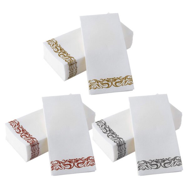 Paper Napkins Airlaid Pocket Dinner Napkin LinenTissue Paper Custom Napkins With Logo for Restaurant