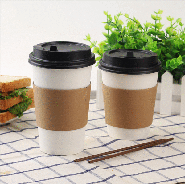 Paper Coffee Cup Disposable 8oz 10oz 12oz 16oz 22oz Double Wall Paper Cup With Lid - 图片 2