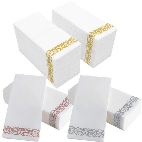 Paper Napkins Airlaid Pocket Dinner Napkin LinenTissue Paper Custom Napkins With Logo for Restaurant - 图片 5