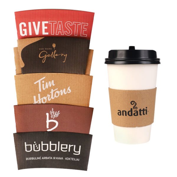 Paper Coffee Cup Surprise blind box paper cup Take Away Coffee Cups Biodegradable paper cup - 图片 4