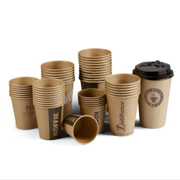 Paper Coffee Cup Surprise blind box paper cup Take Away Coffee Cups Biodegradable paper cup - 图片 5