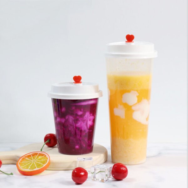 PLA Plastic Cup 12oz 16oz 20oz Eco Friendly Disposable Compostable Biodegradable Clear - 图片 3