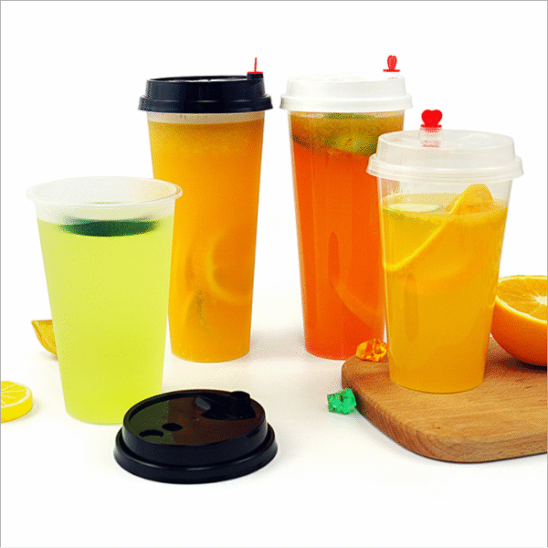 PLA Plastic Cup 12oz 16oz 20oz Eco Friendly Disposable Compostable Biodegradable Clear